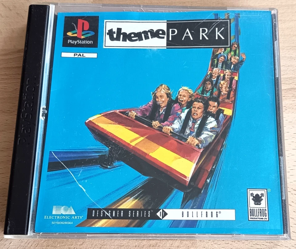 Playstation PS1 Theme Park [PAL-FR] Boîte Sans Notice Console PSOne *JRF - Photo 1/2