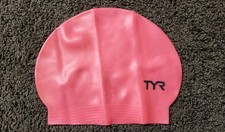 Pink TYR Swim Cap