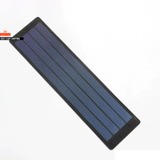 1PZ Pannello Solare 2W 6V Flessibile Silicone Amorfo Pellicola Sottile Cella Solare Fai da Te Waterp