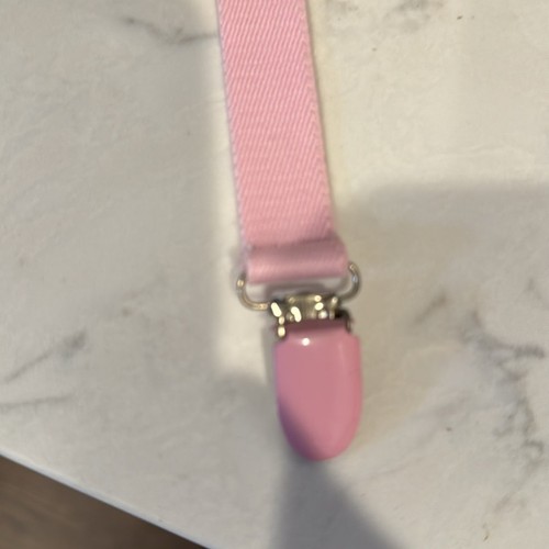 NEW KIDS ON THE BLOCK VINTAGE SUSPENDERS dead stock pink toddler - Picture 3 of 8