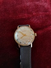 ZentRa Vintage  Automatic  Armbanduhr Herren Goldfarbend - Werk l&auml;uft