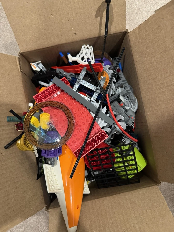 Лот товаров LEGO Bridge Plane Ninjago, Star Wars и случайные детали кирпичи - Изображение 4 из 4