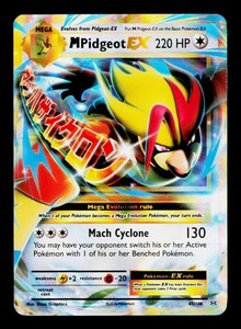 mega pidgeot pokemon card Amazon.com: Pokemon - Mega-Pidgeot-EX (65/108) - XY Evolutions main image 0