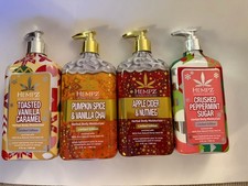 4 Bottles Hempz Body Lotion Set Of 4 17oz each Total 68oz 2000ml 