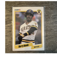 Fleer 1990 Fleer Baseball Base Set #461 Barry Bonds Pittsburgh Pirates