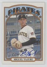 2021 Topps Heritage High Number Real One Auto Miguel Yajure #ROA-MY Auto xu4