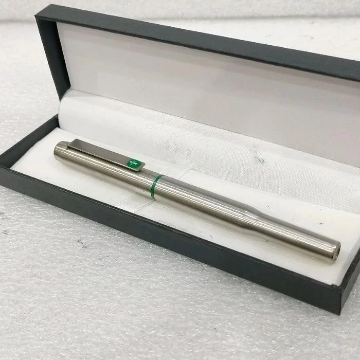 复古 PARKER 25 绿色钢笔原装英国制造 VP362 — 第 3/4 张图片