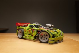 LEGO Racers 8649 Nitro Menace 2005 & 8140 Tow Trasher 2007 combo