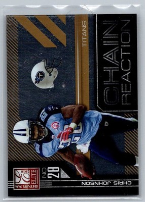 2010 Elite Chain Reaction  Chris Johnson  /999