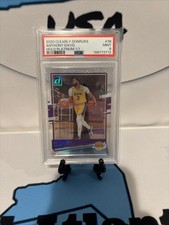 Anthony Davis Clearly Donruss 1/1 Sparkle PSA 9