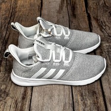 Adidas Cloudfoam Pure 2.0 Women s Running Shoes H04756 White/Grey - Size 8.5