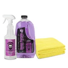 Mr. Detroit - Heavy Duty Cleaner Kit w/Degreaser 64oz, 16x24" Microfiber Towels