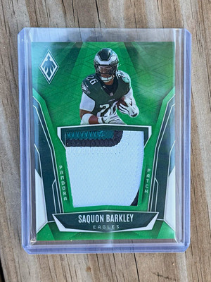 2025 Phoenix Saquon Barkley Eagles Pandora Patch #PAP-SBY 26/99 # Match!