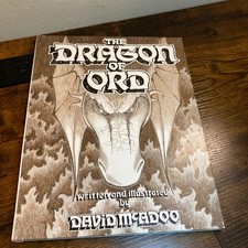 The Dragon of Ord McAdoo 1985 HC Rare OOP Low Run Illustrated Kids Fantasy Book