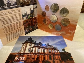 KMS Luxemburg 2023 Stgl. original im Folder Wiltz Fotovariante
