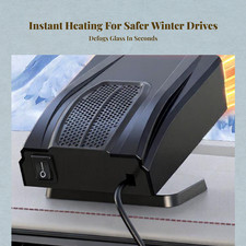 Car Heater, 12V Portable, Fast Heating, Winter Use
