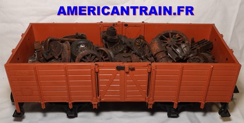 Wagon-tombereau marron 4020 avec chargement échelle G LGB | Zustand: Occasion