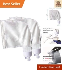 All-Purpose Polaris Pool Cleaner Bag - Durable Nylon Mesh with Zipper Opening