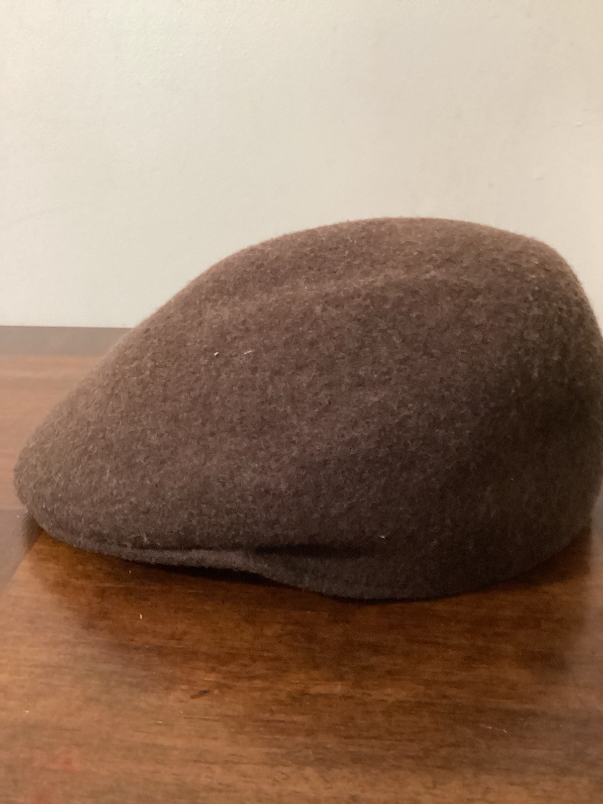 Pendleton Brown Solid Flat Cap Men's Size L - image 6