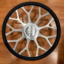 Forgiato Steering Wheel Drea Silver Old School G Body Box Chevy