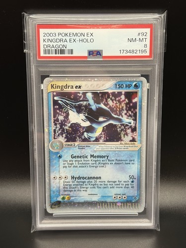Kingdra ex graded PSA 8 for sale on eBay