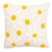 Sandner Kamille Kissen Dekokissen Sofakissen Couchkissen Blumen GefüLlt 45X45 Cm