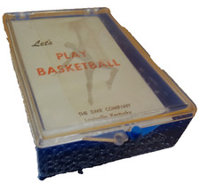 Cartas de baraja Let's Play Basketball DMR Company Louisville KY 1969 era sistema operativo sellado