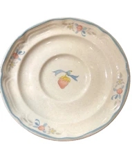 4  Vintage 1980s International China Marmalade Saucers 8868 Japan