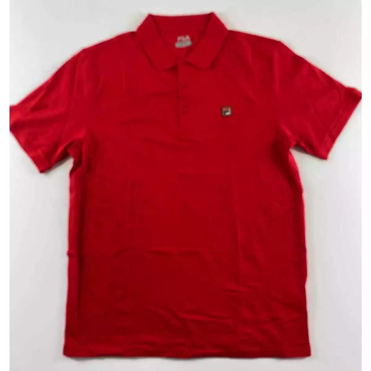 Fila polo mens red sales