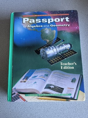 McDougal Littell Passport to Algebra and Geometry - Teachers Edition
