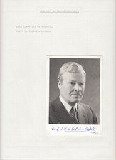 Albrecht zu Castell-Castell, Original Autograph on Photo, Germany (L6404)