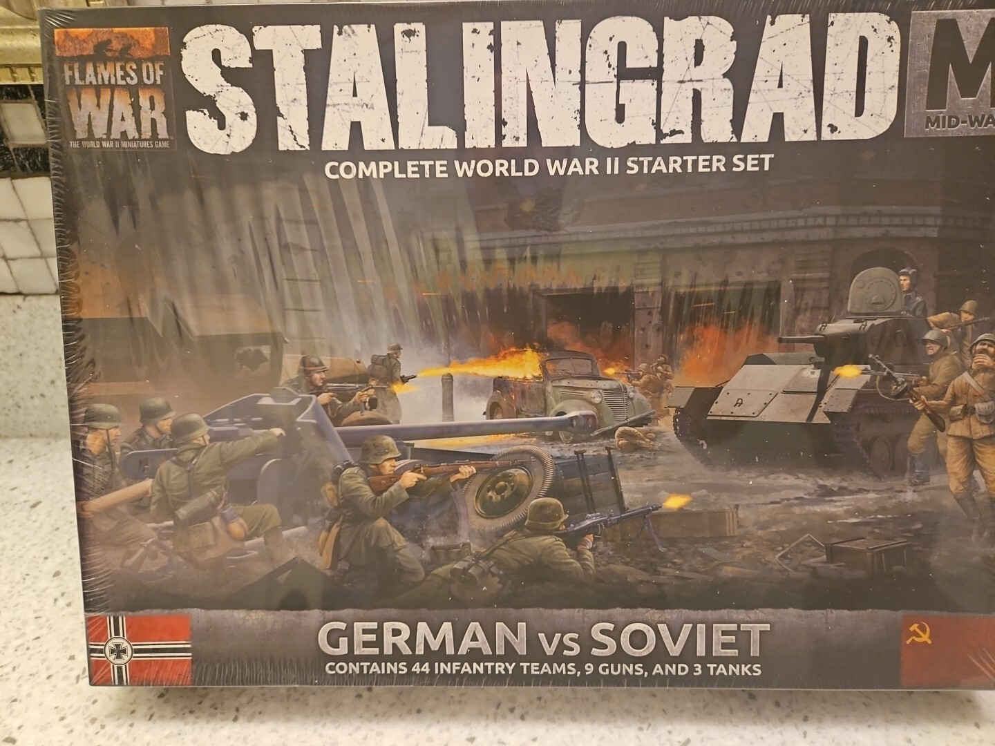 Flames of War Stalingrad Complete World War II Starter Set German vs