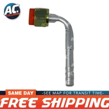 CLIMAPARTS Fitting 90 Degrees Female Standard Aluminum O-Ring #6