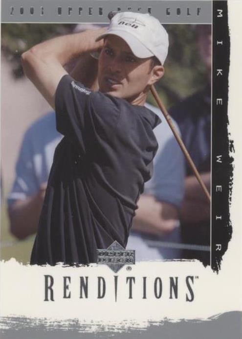 2003 Upper Deck Renditions - Mike Weir #4 - 1 of 1