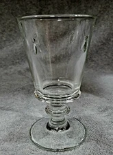 La Rochere Embossed Napoleonic Bee Wine 8 oz. Glass France