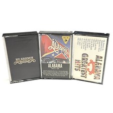 Lot Of 3 Alabama Cassette Tapes Roll On Greatest Hits VTG 80s RCA Records