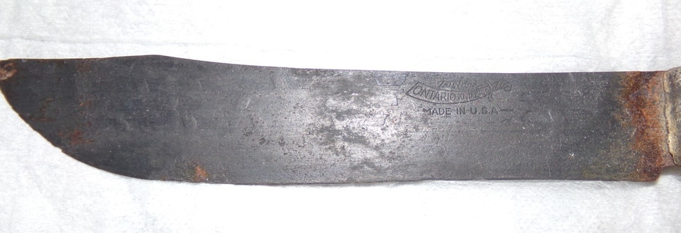 Vintage Ontario Knife Company True Edge Old Hickory Butcher Knife. | eBay