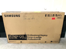 Samsung 98" Commercial LED LCD Signage Display 4K QB98T LH98QBTEPGCXZA   NEW