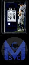 2020 Panini Contenders #55 DJ LeMahieu Draft Ticket Blue #/149