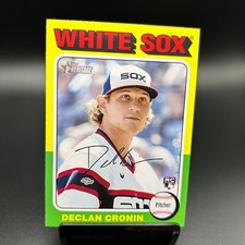 2024 Topps Heritage #337 Declan Cronin RC Chicago White Sox