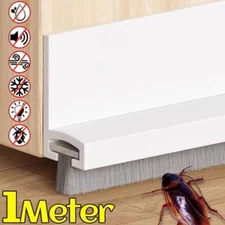 Door Bottom Sealing Strip Guard Wind Dust Threshold Seal Stopper Insect Proof