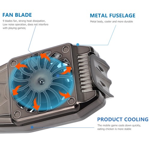 Mobile Phone Cooler Home Phone Radiator Phone Gaming Radiator - 第 3/12 張圖片