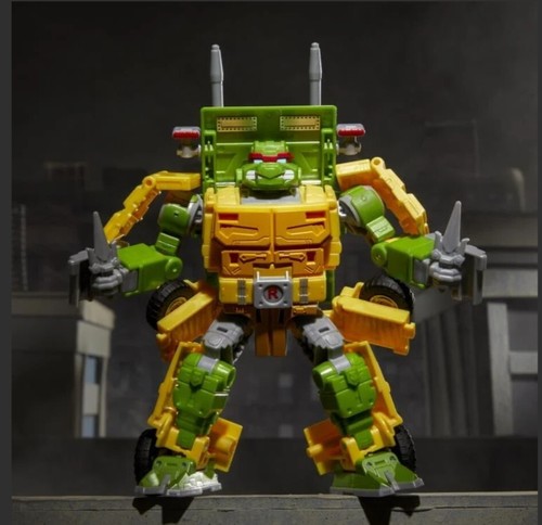 Transformers Teenage Mutant Ninja Turtles Transformers Party Wallop Figure - Picture 10 of 20
