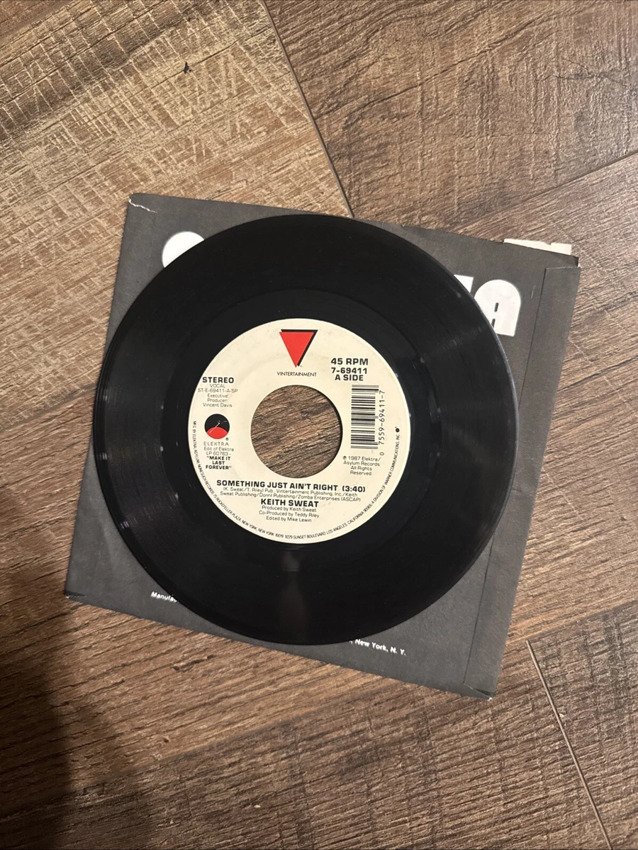 Keith Sweat Vinyl Records 7