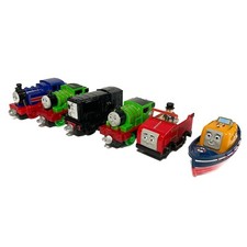 Lot Of 6 Thomas The Train Mattel ; 5 Diecast - 2 Talking - USED