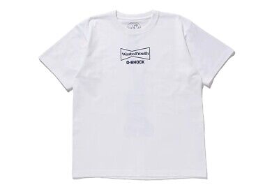 Wasted Youth x G-SHOCK Collaboration printed T-shirt White Tulip