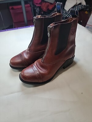 Ariat Cobalt Devon Pro 54761 Red /Brown Boots Size B 5½ Women’s