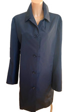 Christian DIOR Mantel Seide schwarz Größe 44 46 Unisex