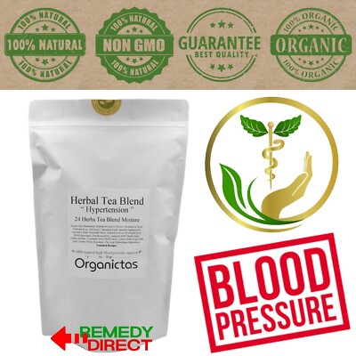 Best HYPERTENSION TEA - A Tea good for Hypersension 24 organic Herbs Tea Blend