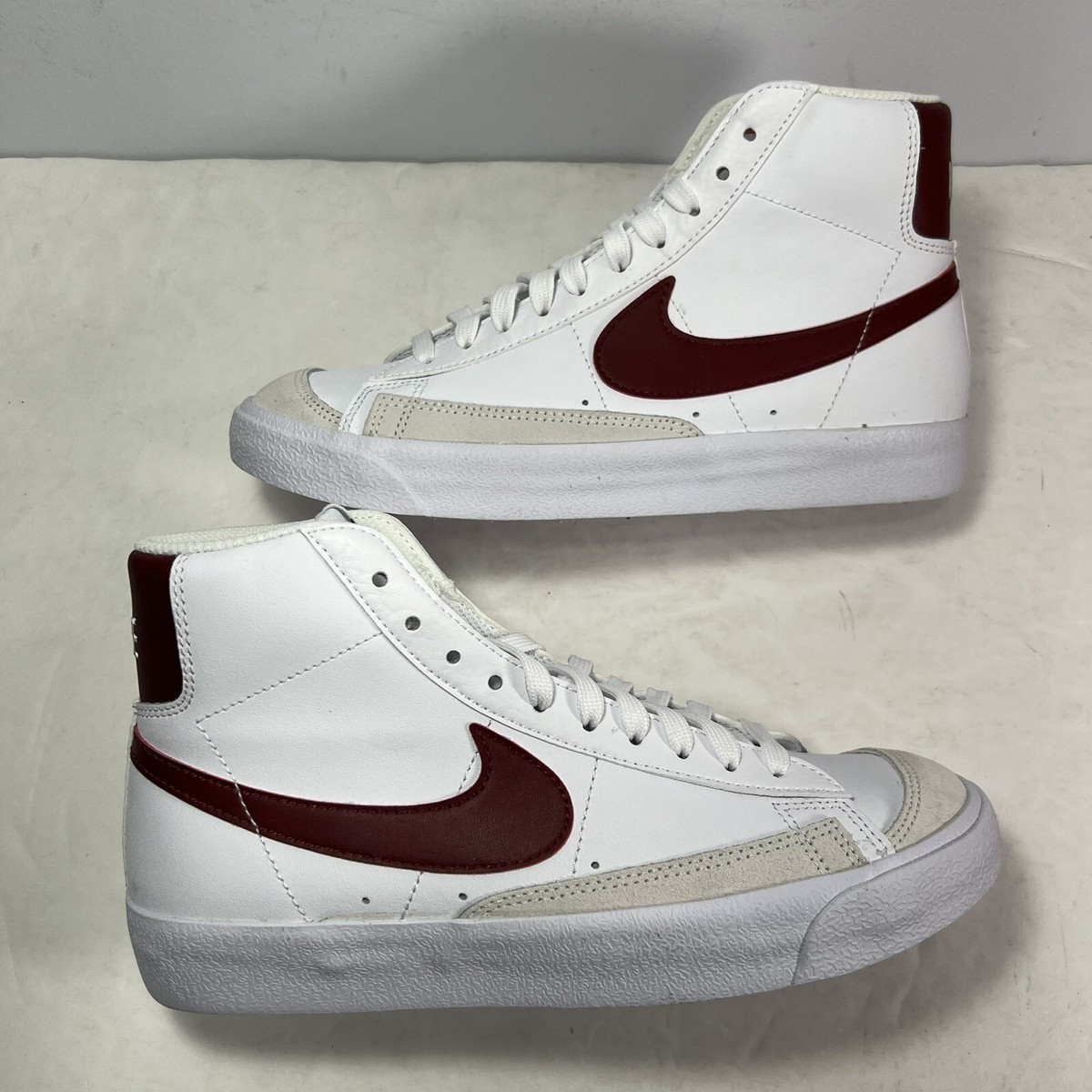 Nike Blazer Mid 77 White Team Red 2021 Size 6 DA4086 102 RARE | eBay